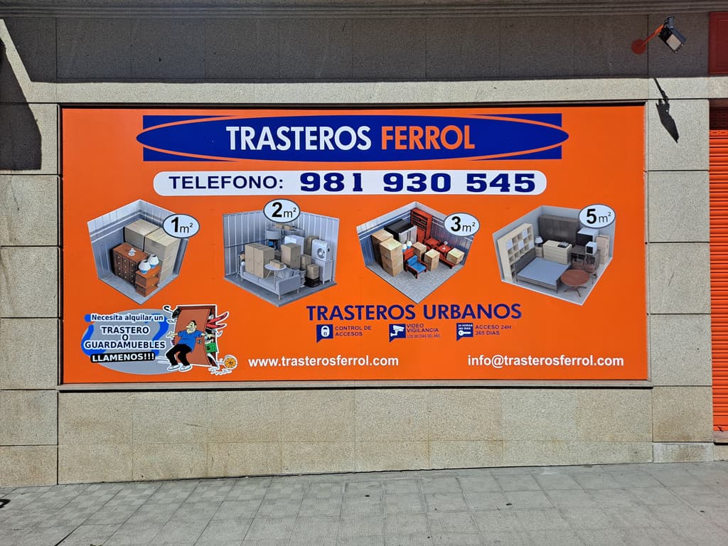 Trasteros para muebles en Ferrol